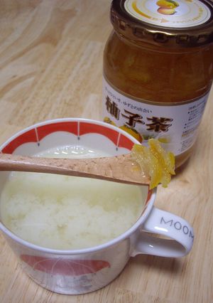 ゆず茶deカルピス-レシピのメイン写真