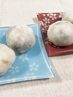 米粉いちご大福-レシピのメイン写真