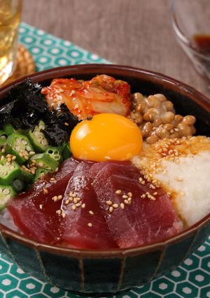 韓国風ばくだん丼-レシピのメイン写真
