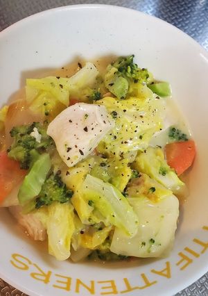 レトルトソースを使って！野菜クリーム煮-レシピのメイン写真
