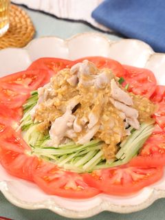 黒酢ゴマだれ棒棒鶏-レシピのメイン写真