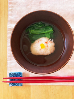 カニカマ饅頭のお吸い物-レシピのメイン写真