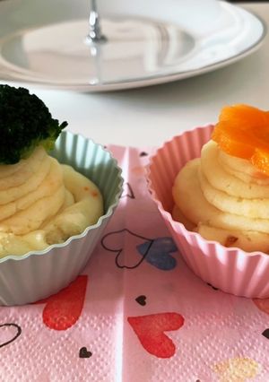 おひな祭りのポテサラ♡-レシピのメイン写真