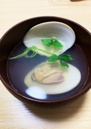 ひな祭りに！蛤のお吸い物☆-レシピのメイン写真