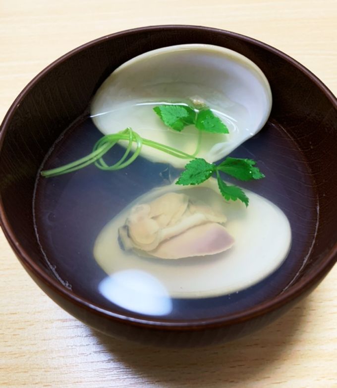 ひな祭りに!蛤のお吸い物☆-レシピのメイン写真