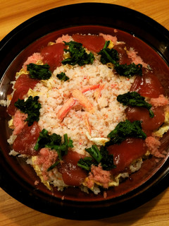 カニ缶で作る 激安ちらし寿司-レシピのメイン写真