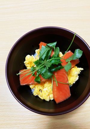 春の訪れ☆簡単!!大人のひな祭り丼☆-レシピのメイン写真