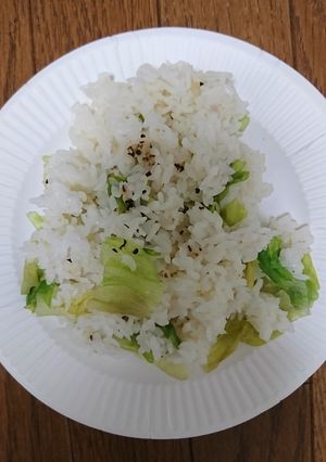 レタスチャーハン風-レシピのメイン写真