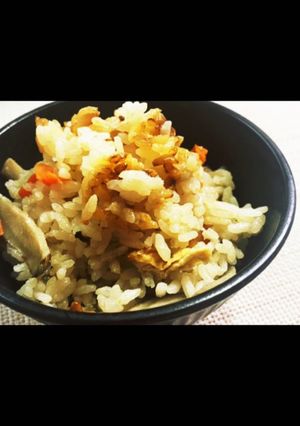 白だし炊き込みご飯-レシピのメイン写真