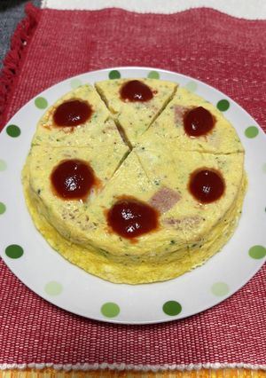 レンジで簡単豆腐入りキッシュ風-レシピのメイン写真
