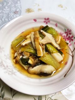 青梗菜の煮浸し(麺つゆ)-レシピのメイン写真