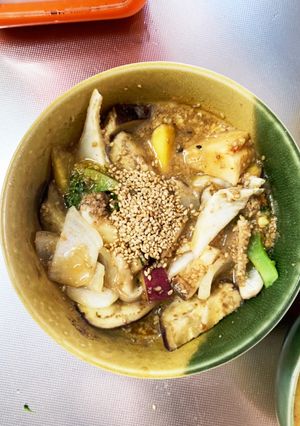 根菜茄子簡単チョレギサラダ味温野菜サラダ-レシピのメイン写真