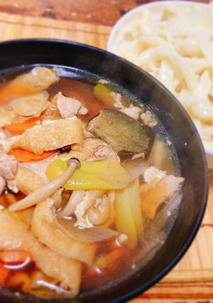 【郷土料理】武蔵野うどん【肉汁】-レシピのメイン写真