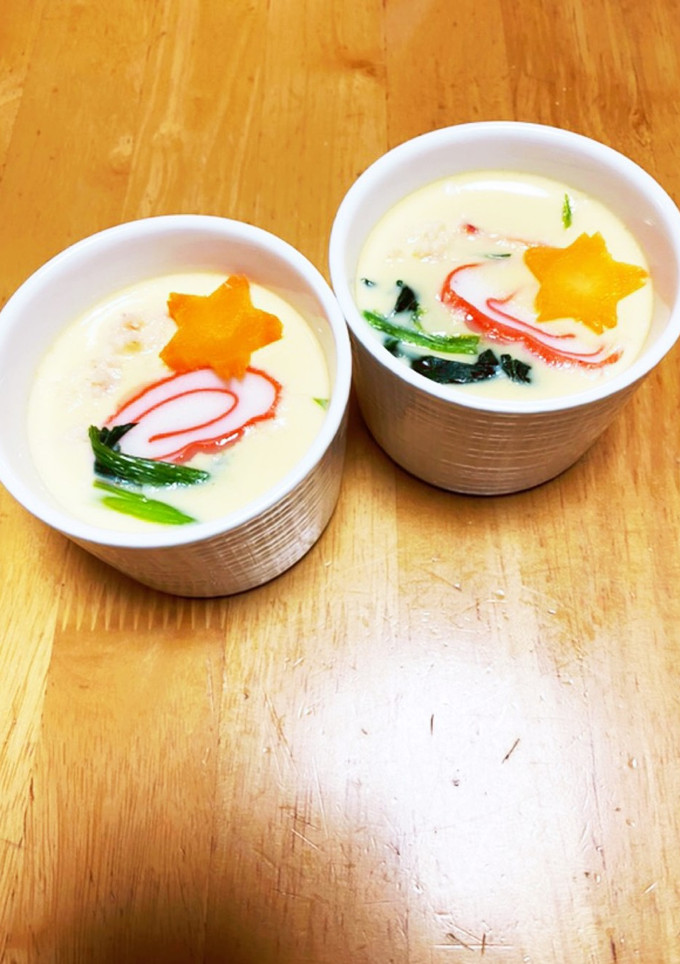 蟹缶で！旨みたっぷり茶碗蒸し♪-レシピのメイン写真