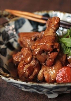 手羽元のやわらか黒酢煮-レシピのメイン写真
