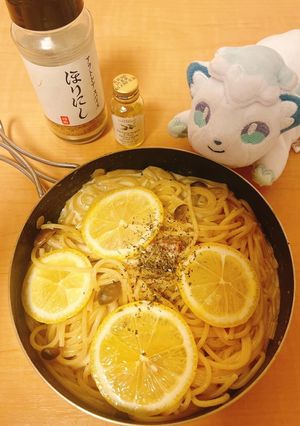 レモンクリームパスタ-レシピのメイン写真