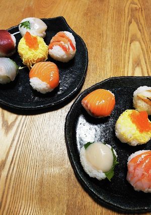 雛祭りに手鞠寿司☆-レシピのメイン写真