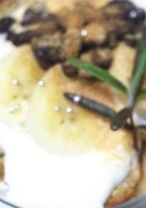 きな粉とバナナと小豆のグラスケーキ-レシピのメイン写真