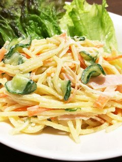 しっとり【スパゲティサラダ】-レシピのメイン写真