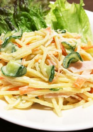 しっとり【スパゲティサラダ】-レシピのメイン写真