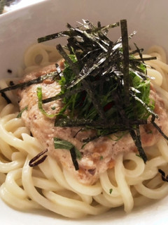簡単☆汁なし納豆とろろうどん-レシピのメイン写真