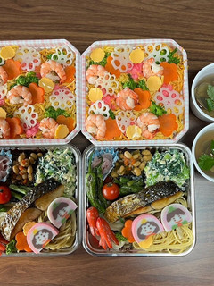 ひな祭りのちらし寿司弁当♪-レシピのメイン写真