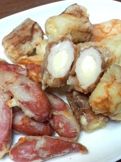 チーズちくわの磯辺揚げ-レシピのメイン写真