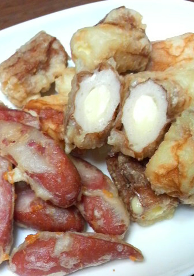 チーズちくわの磯辺揚げ-レシピのメイン写真
