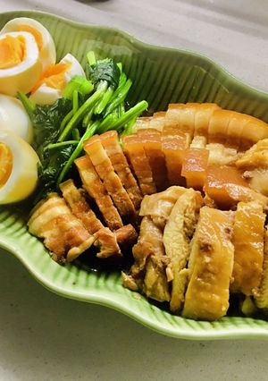 豚バラ＋鶏モモチャーシュー！圧力鍋簡単♪-レシピのメイン写真