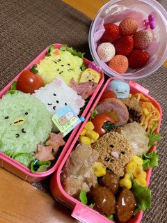 すみっこぐらし お弁当 記録-レシピのメイン写真
