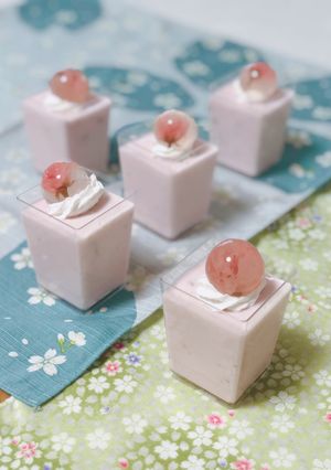 桜のゼリー玉-レシピのメイン写真