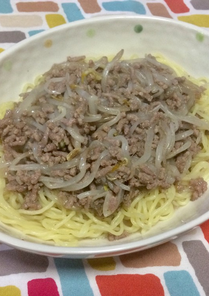 超簡単☆旨味堪能！もやし焼きそば♪♪♪-レシピのメイン写真