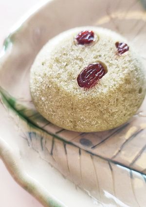 無糖でほんわか優しい甘みの米粉蒸しパン♡-レシピのメイン写真