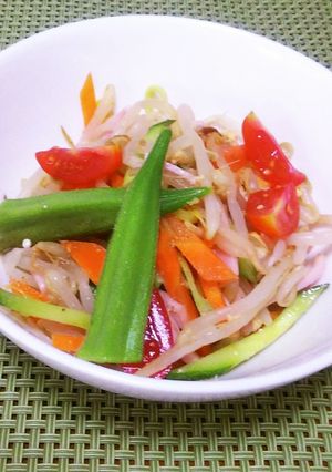 中華サラダ(ごまだれ)-レシピのメイン写真
