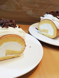モンブラン風ロールケーキ-レシピのメイン写真