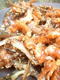 韓国おばんざい 干しえびと煮干の炒め煮-レシピのメイン写真