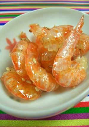 韓国おばんざい　干しえびの炒め物-レシピのメイン写真