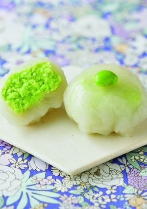 ずんだ水まんじゅう-レシピのメイン写真