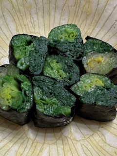 超簡単!美味!ほうれん草の海苔巻き-レシピのメイン写真