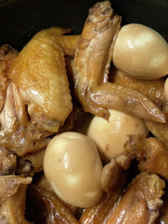手羽とたまごの照り煮-レシピのメイン写真