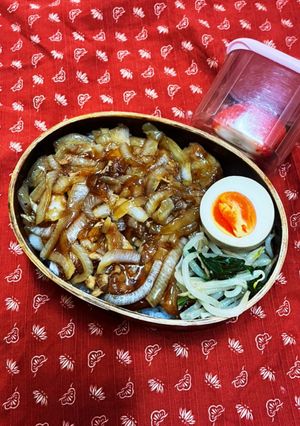 3/4 豚ロース玉ねぎソース焼き弁当-レシピのメイン写真