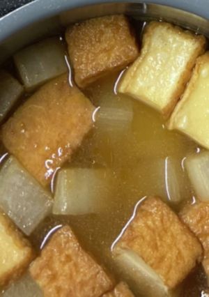 大根厚揚げ煮-レシピのメイン写真