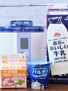 パルテノと森永のおいしい牛乳と生クリーム-レシピのメイン写真