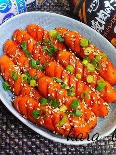 焼肉のたれで旨っ♪甘辛照り焼きウインナー-レシピのメイン写真