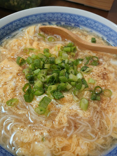 あったまるぅ☆かきたま卵スープにゅうめん-レシピのメイン写真