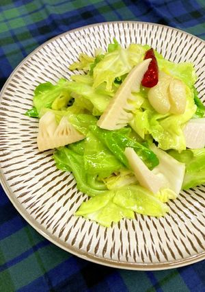 【減塩】春キャベツのぺぺロン-レシピのメイン写真