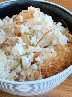 塩昆布とシーチキンの炊き込みごはん-レシピのメイン写真