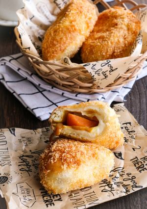 30分で！不思議パンのチーズカレーパン-レシピのメイン写真