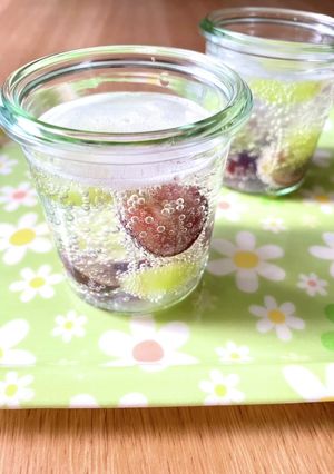 強炭酸水でゼリー-レシピのメイン写真
