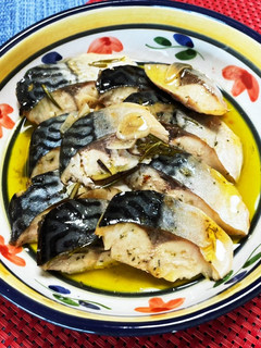 鯖のコンフィ-レシピのメイン写真